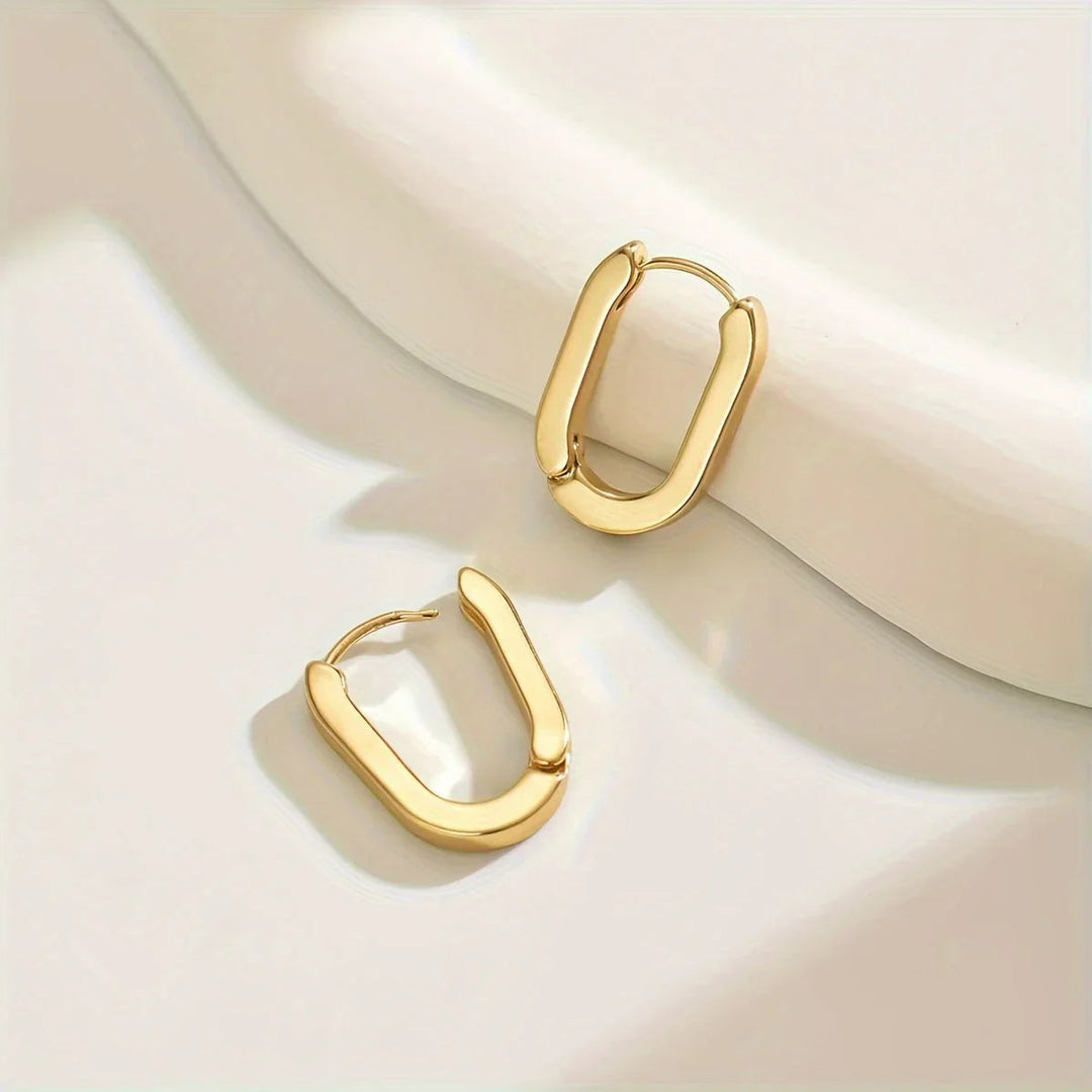 Aura | elegante geometrische oorbellen