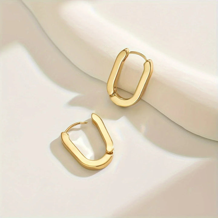 Aura | elegante geometrische oorbellen