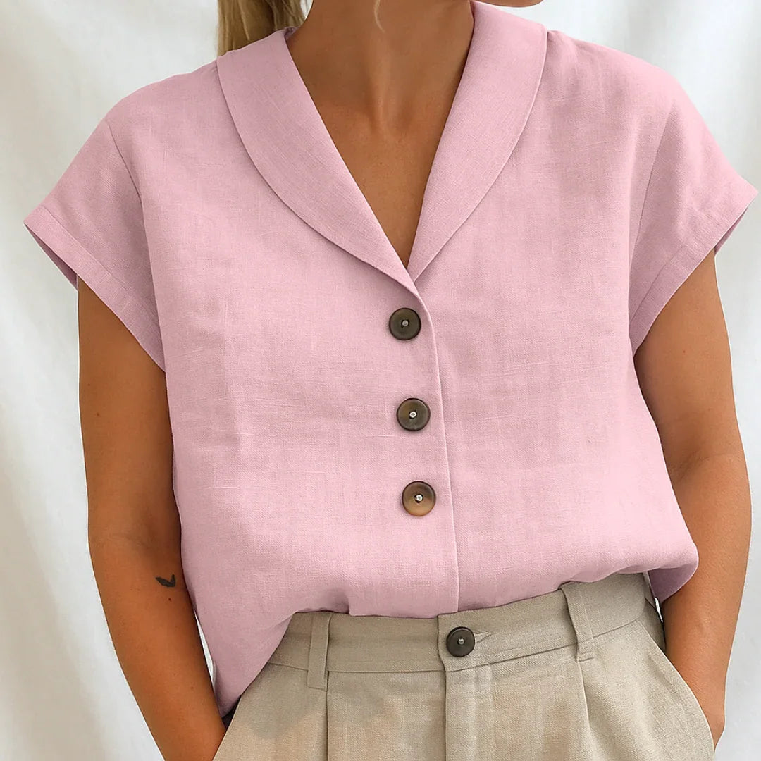Manone | Luchtige zomerblouse van voile