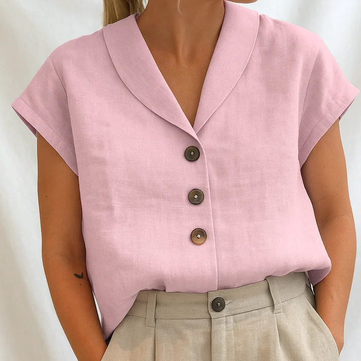 Manone | Luchtige zomerblouse van voile