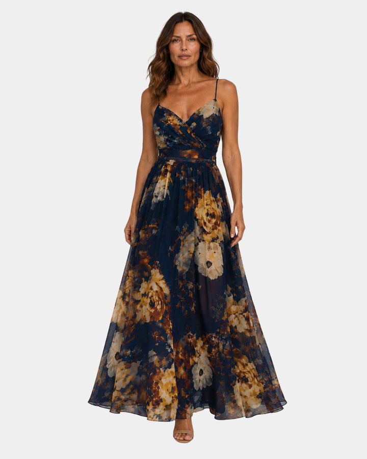 Bertholine | Maxi-jurk met bloemenprint
