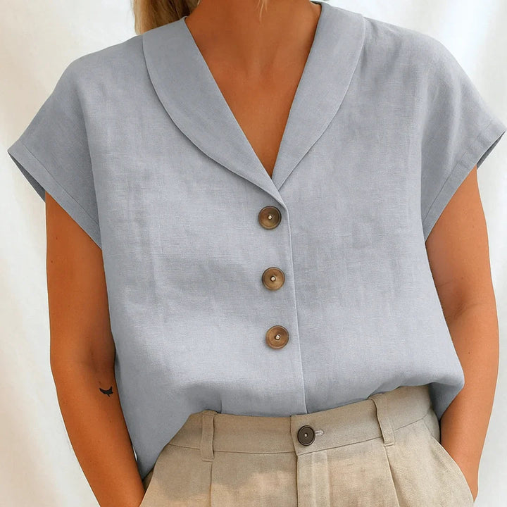 Manone | Luchtige zomerblouse van voile
