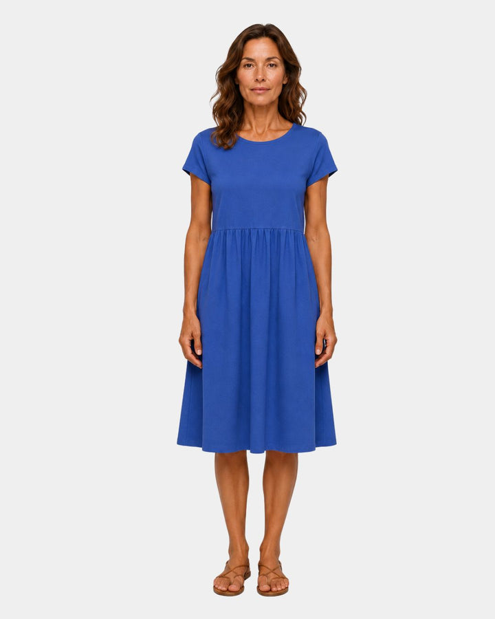 Sage | casual chique jurk