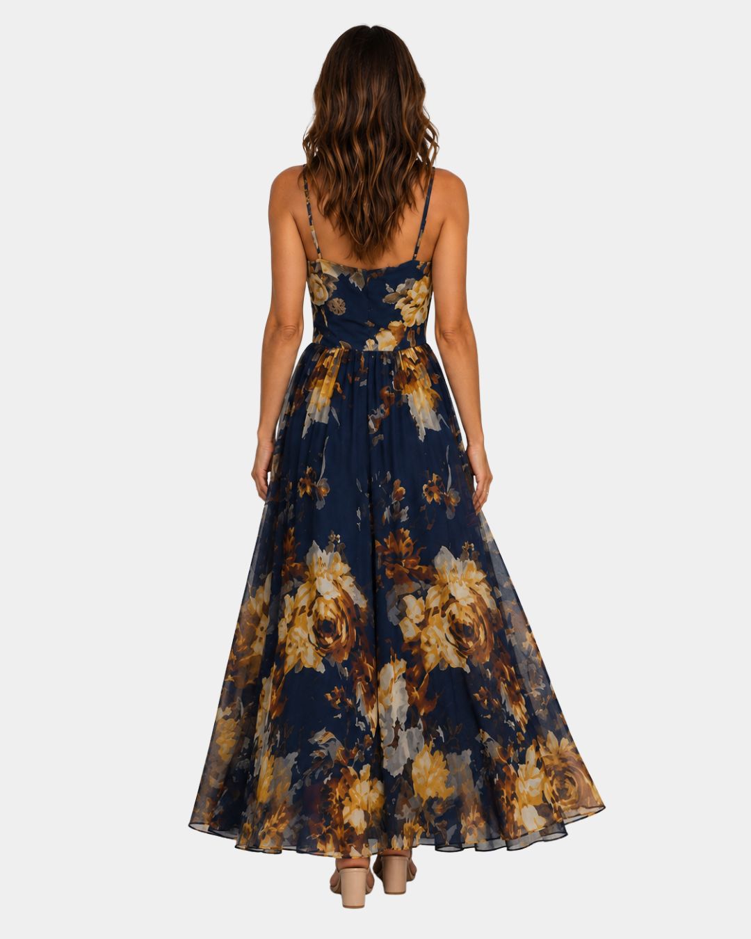 Bertholine | Maxi-jurk met bloemenprint