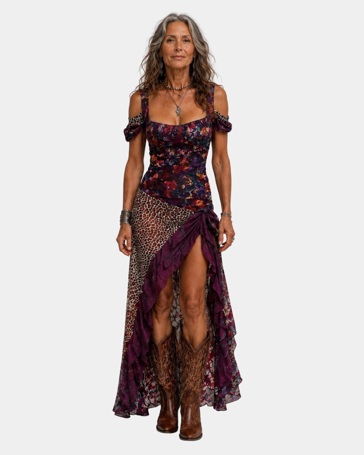 Méliorine | Maxi-jurk boho elegante