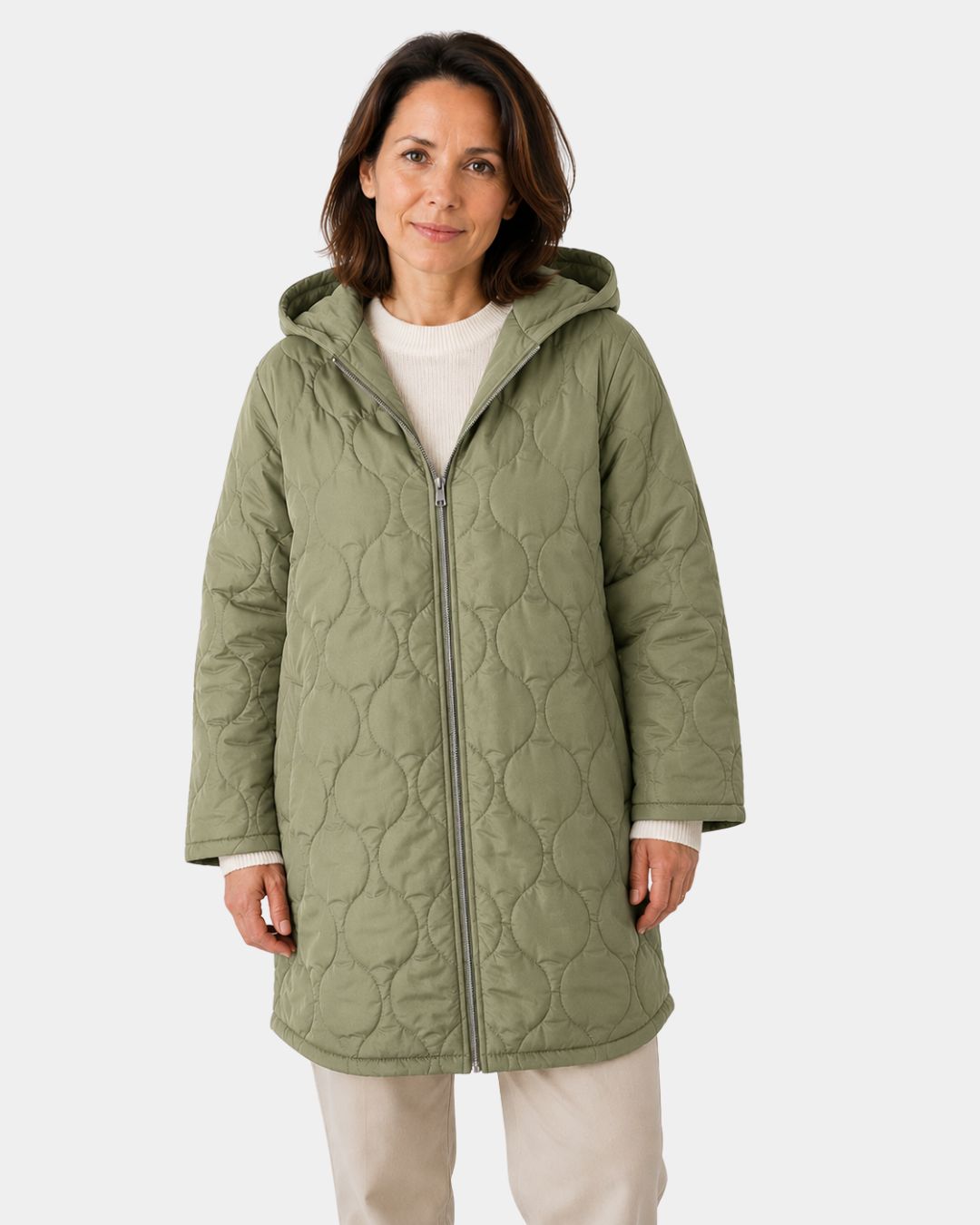 Marélys | oversized gewatteerde jas voor dames