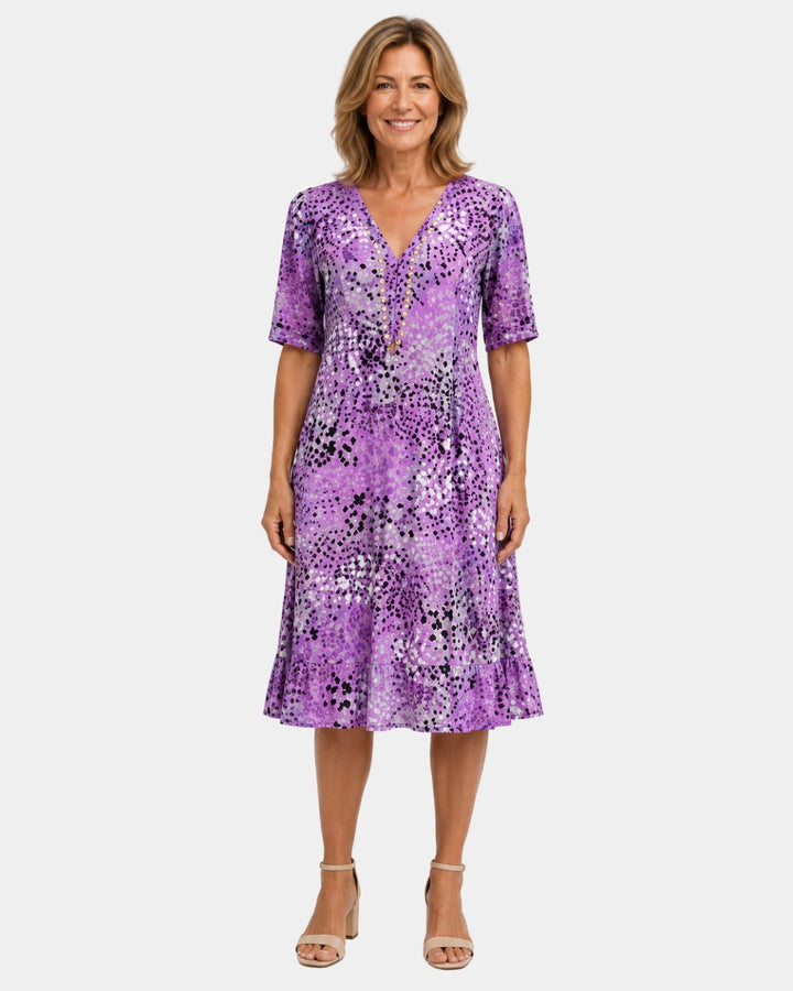 Adèle | Jurk met V-hals