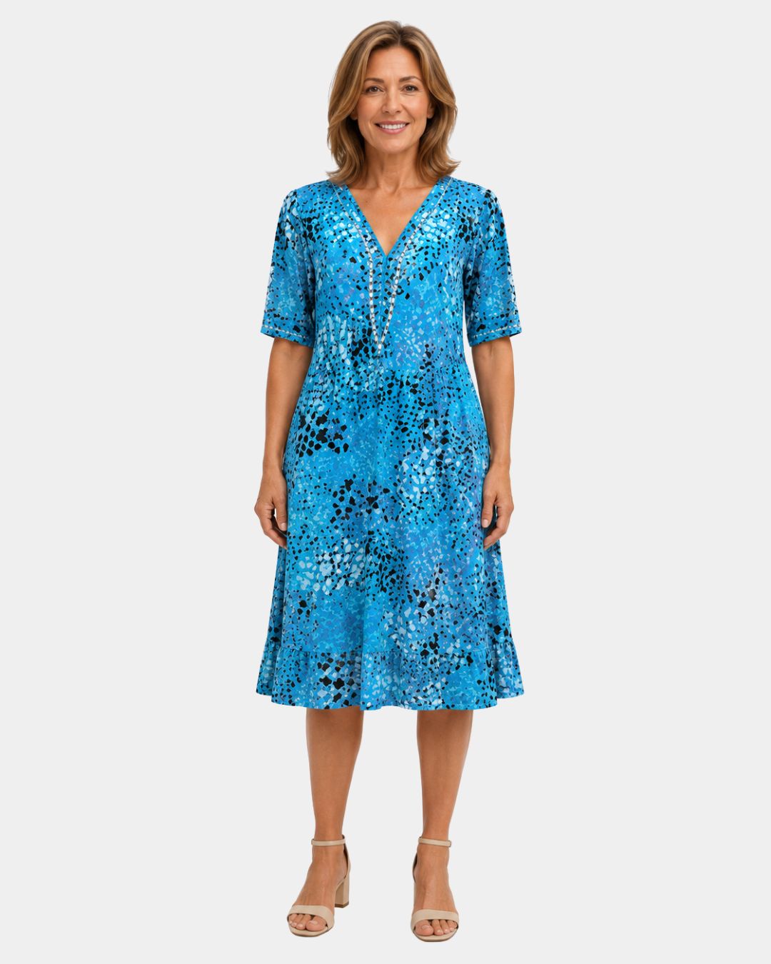 Adèle | Jurk met V-hals