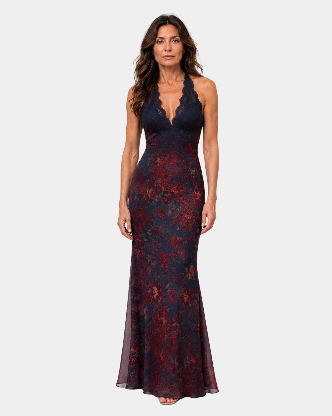 Ancelie | Lichte jurk met bloemenprint