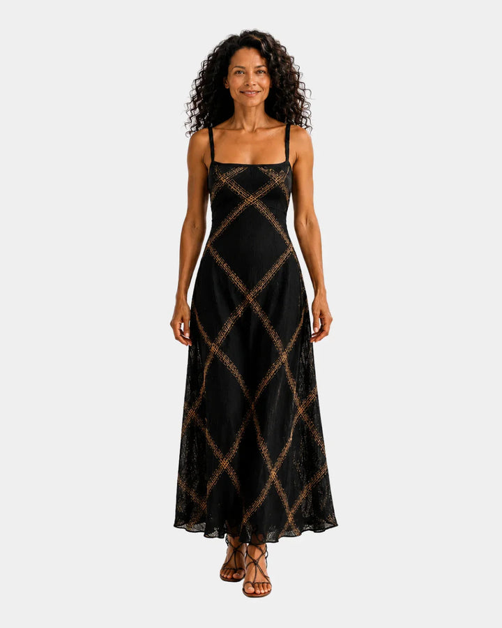 Auphais | Casual lange jurk