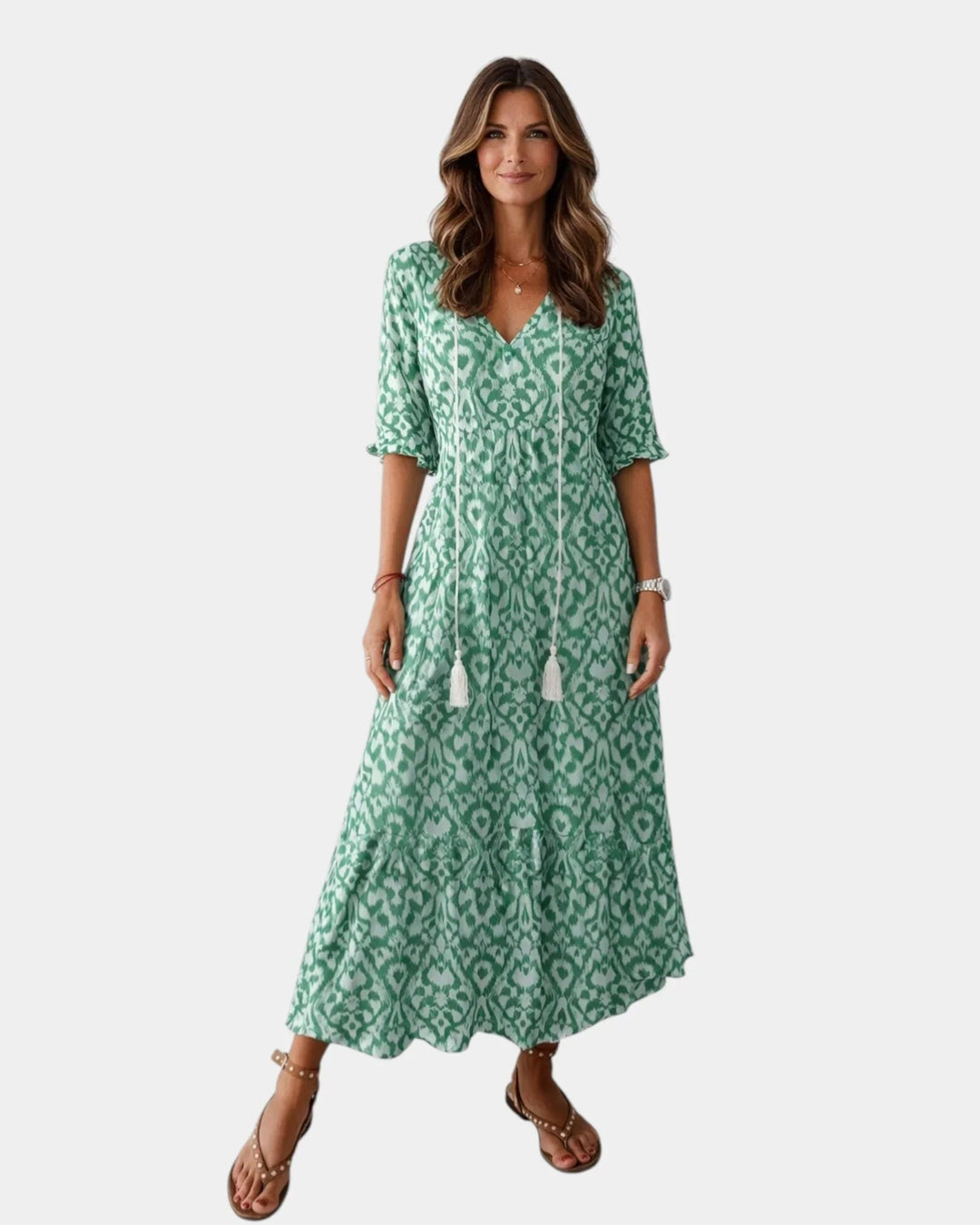 Nina | Elegante maxi-jurk