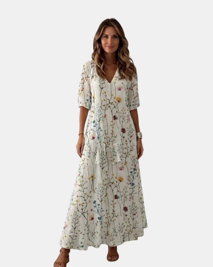 Nina | Elegante maxi-jurk