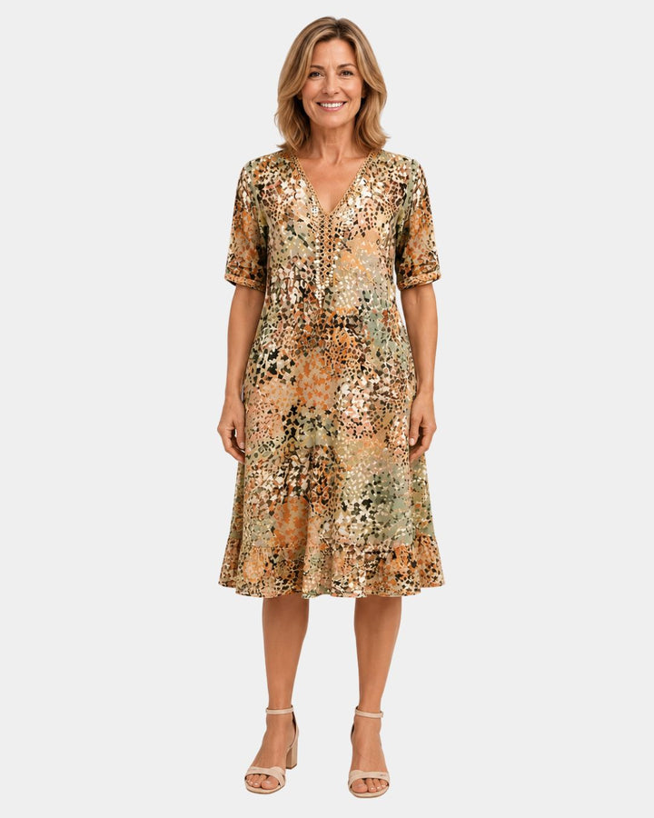Adèle | Jurk met V-hals