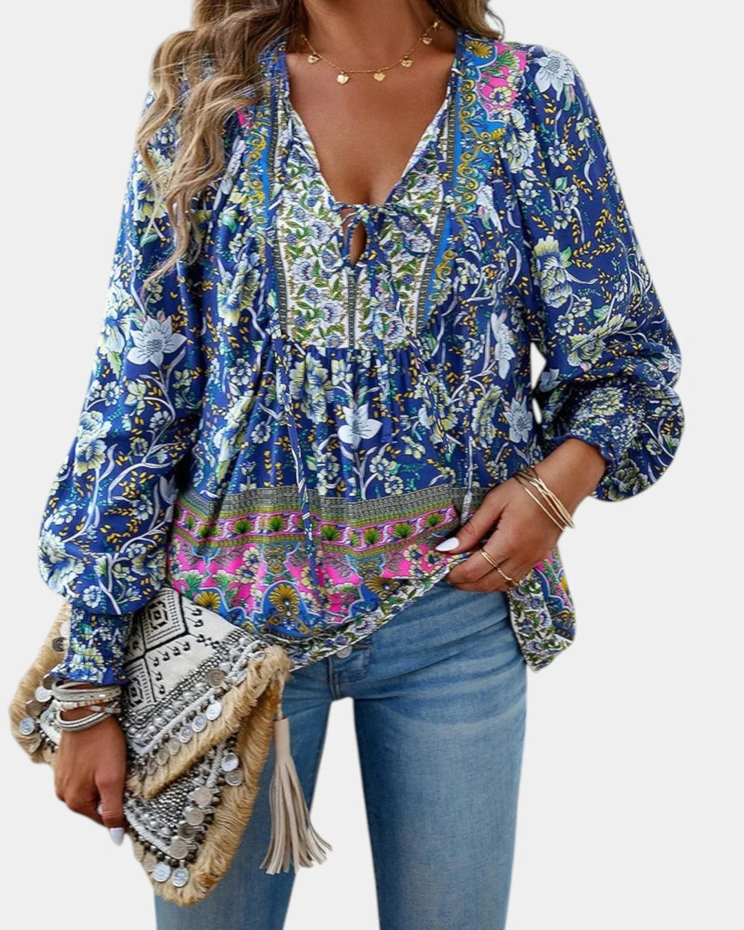 Jany | Bloemrijke blouse