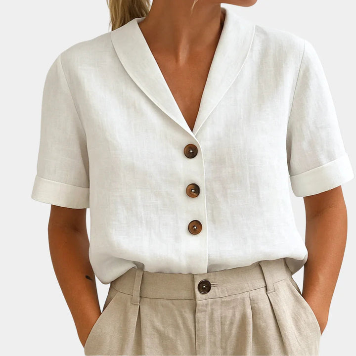 Manone | Luchtige zomerblouse van voile
