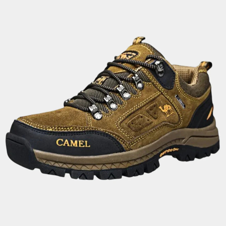 RAINER | Camelkleurige wandelschoenen