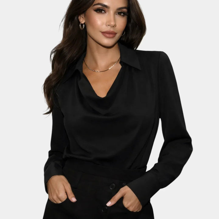 Sophie | Satijnen blouse