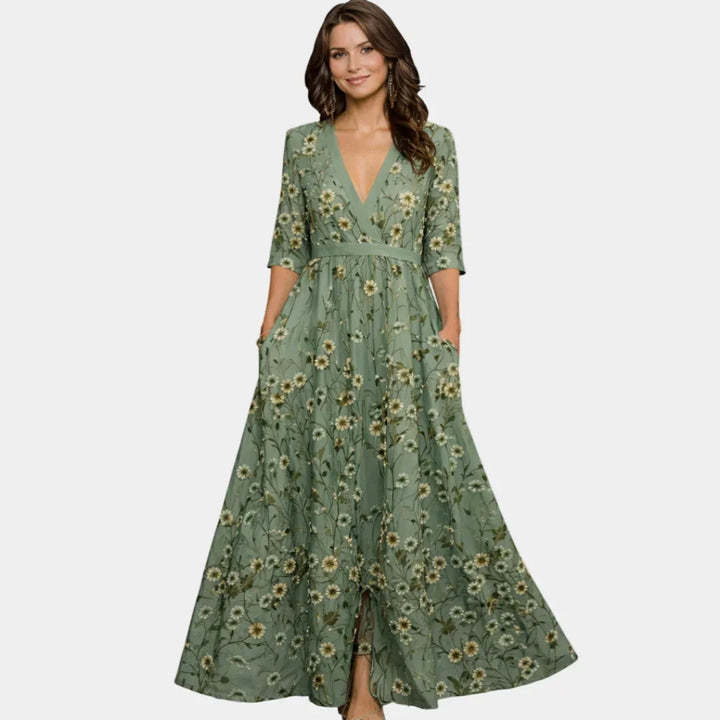 Amélie | Elegante maxi-jurk