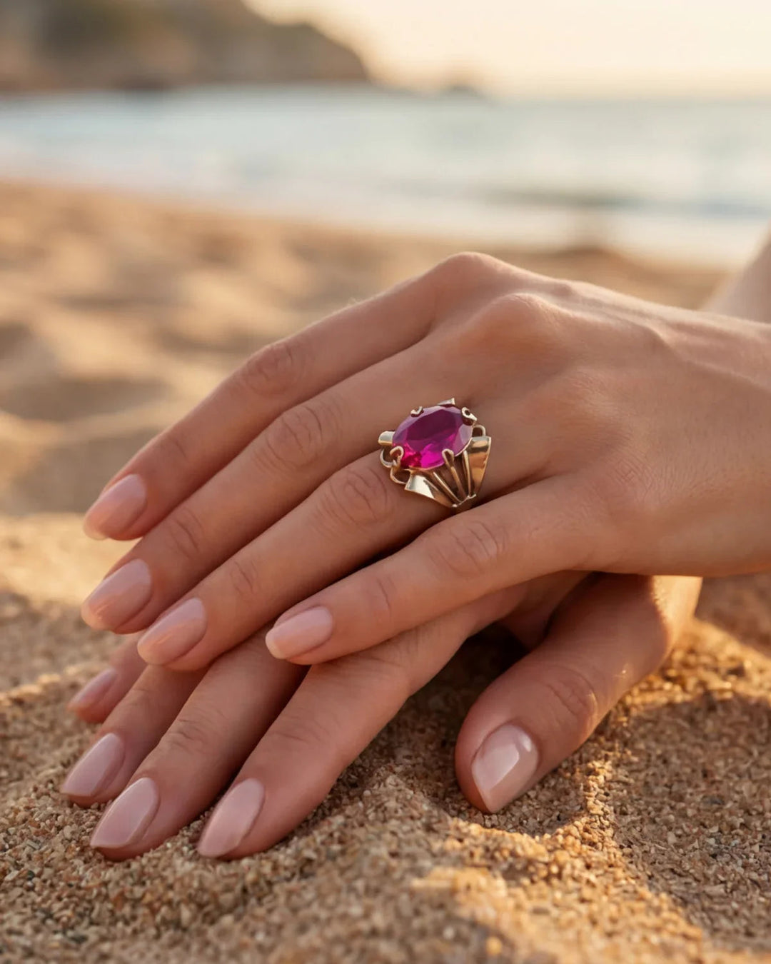 Livia | ring saphir