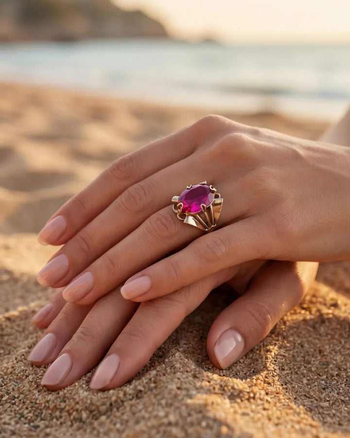 Livia | ring saphir