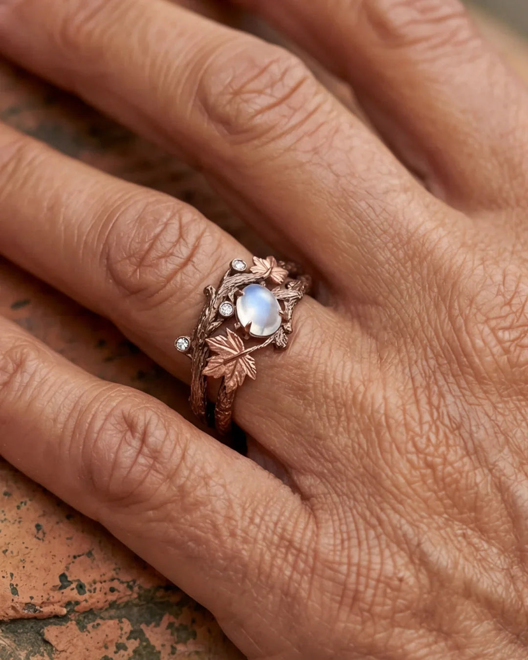 Maëlys | Ring met takmotief