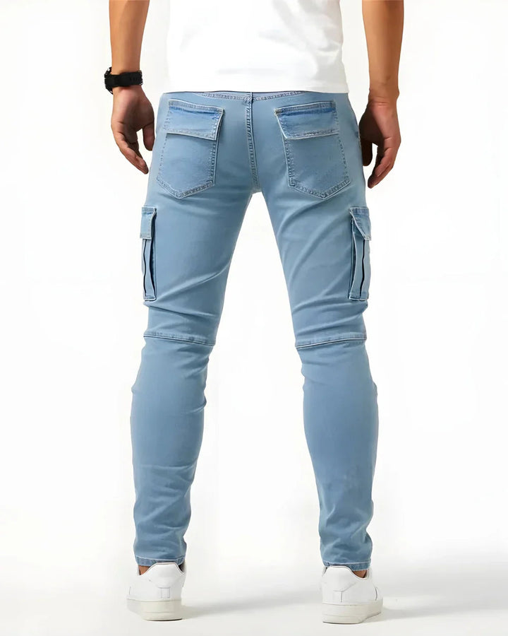 Jean | Elastische cargobroek
