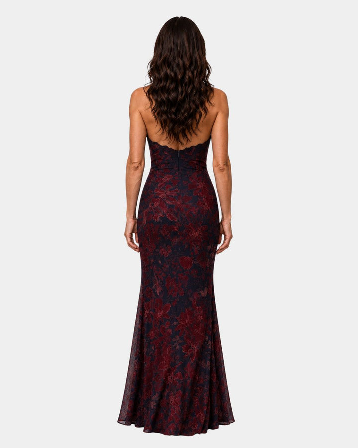 Ancelie | Lichte jurk met bloemenprint