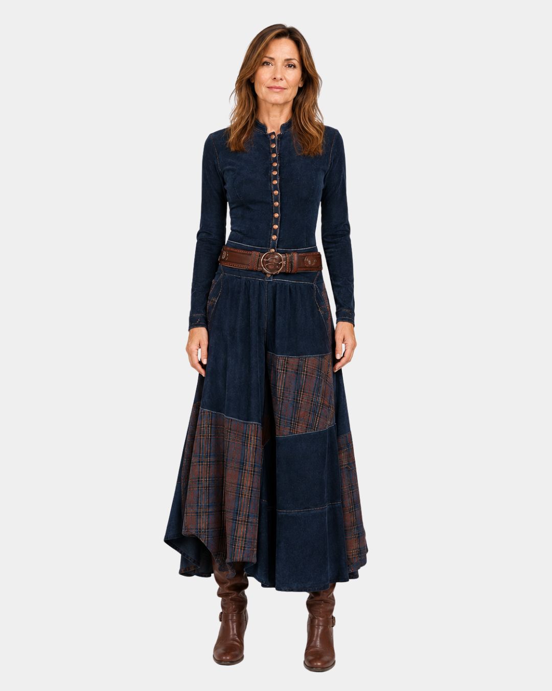 Leonora | Vintage maxi-jurk