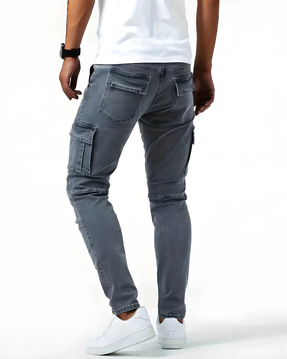 Jean | Elastische cargobroek