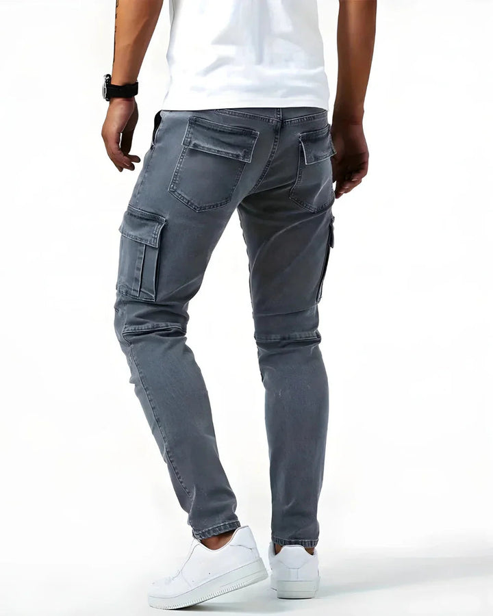 Jean | Elastische cargobroek