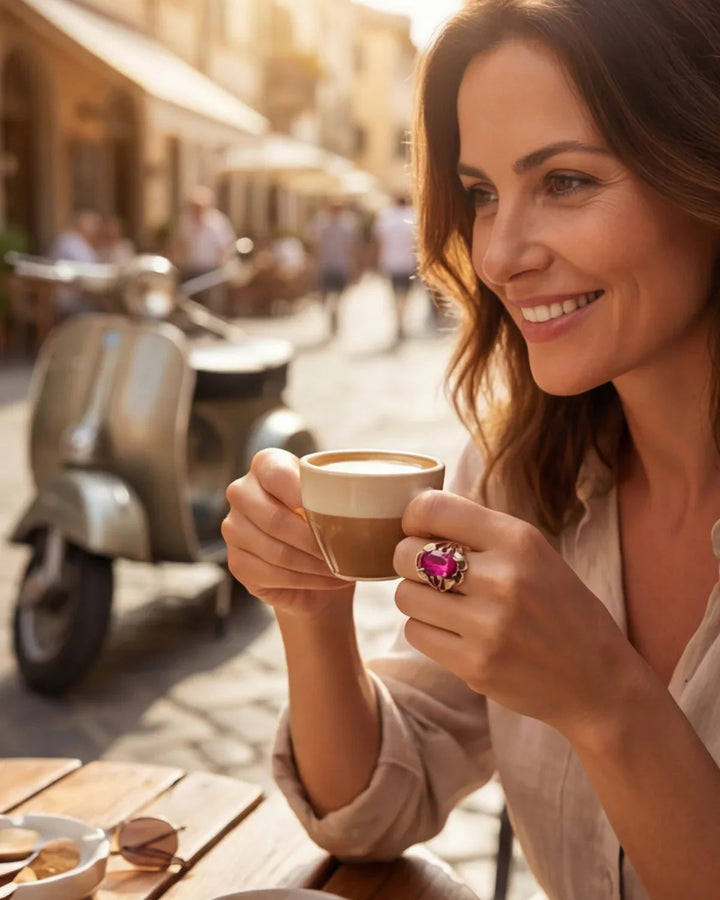 Livia | ring saphir