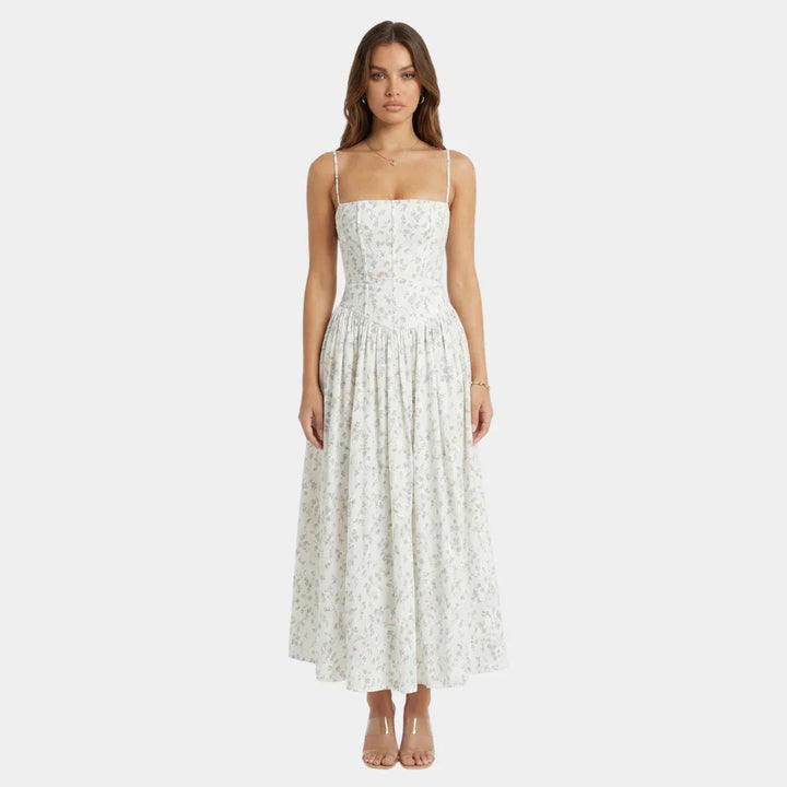 Oriane | Maxi-jurk met bloemenprint