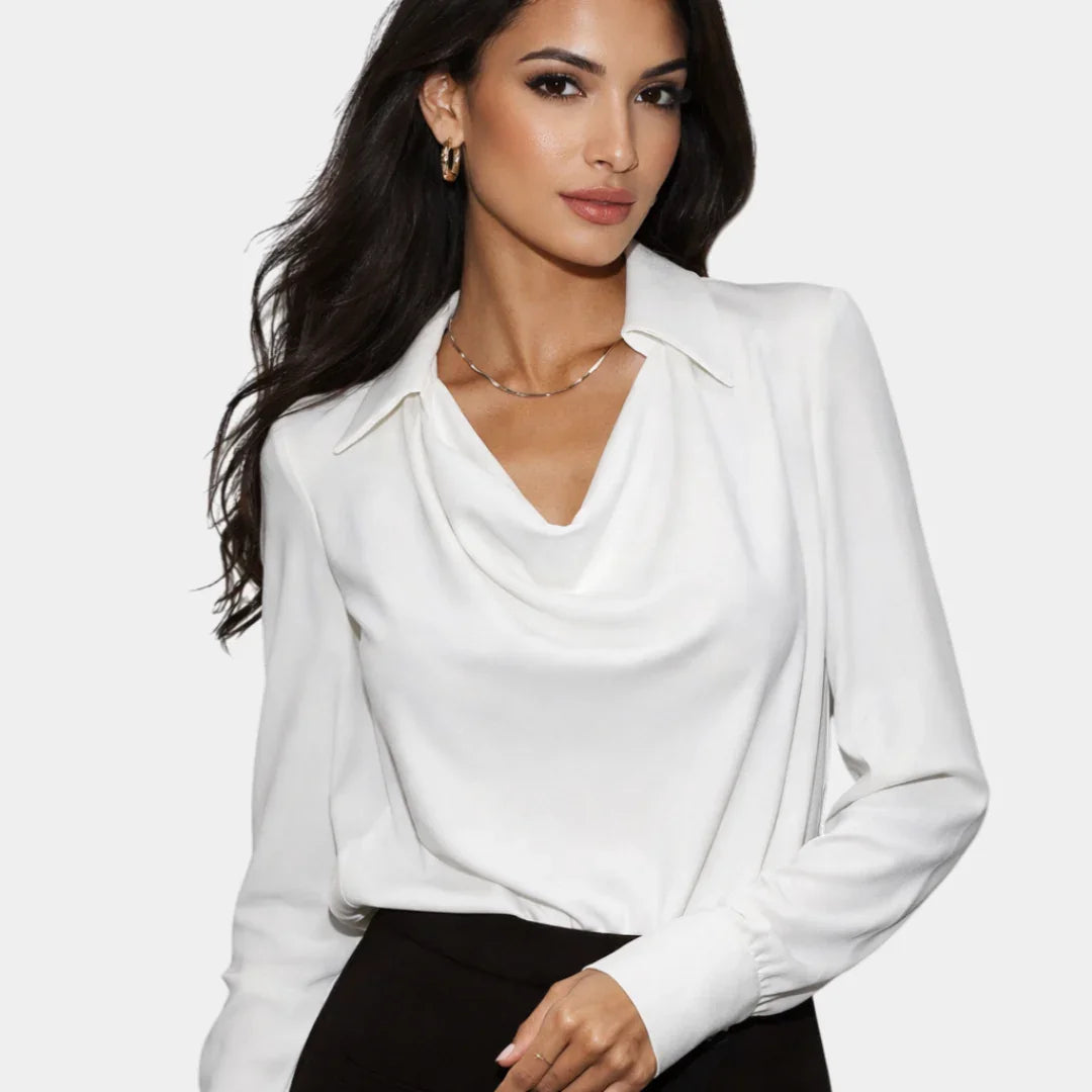 Sophie | Satijnen blouse