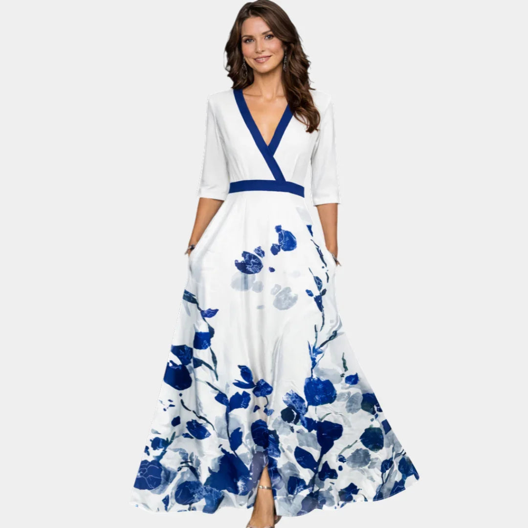 Amélie | Elegante maxi-jurk