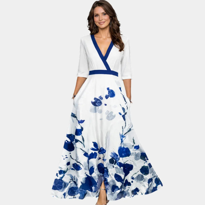 Amélie | Elegante maxi-jurk