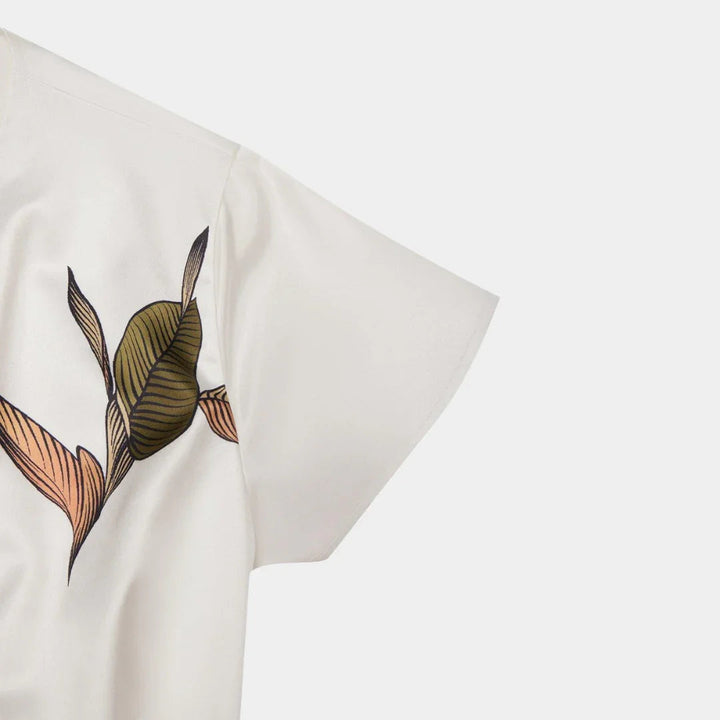 Agathe | Elegante wikkeljurk met bloemenprint
