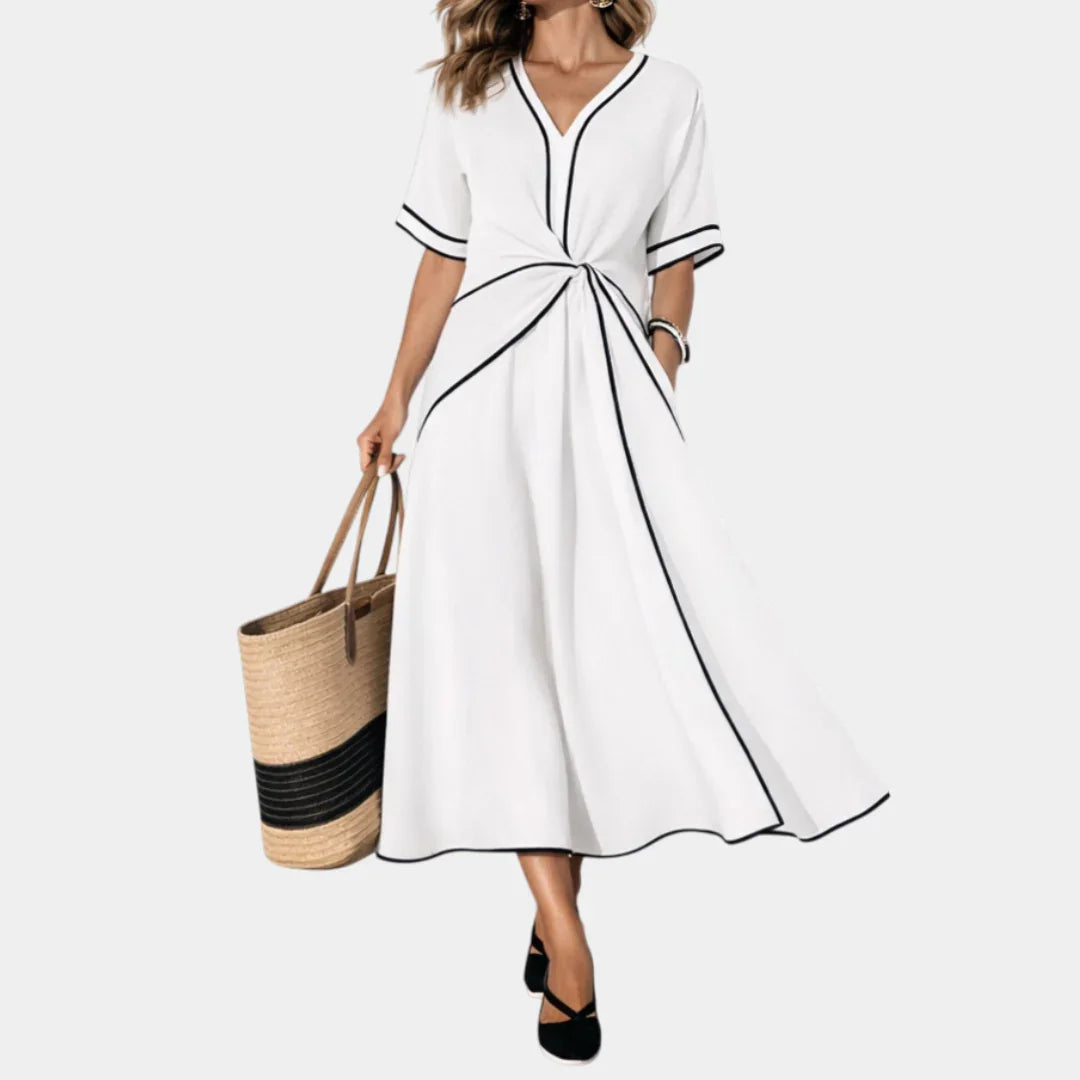 Victoire | jurk elegante printanière
