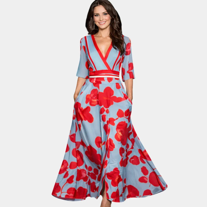 Amélie | Elegante maxi-jurk