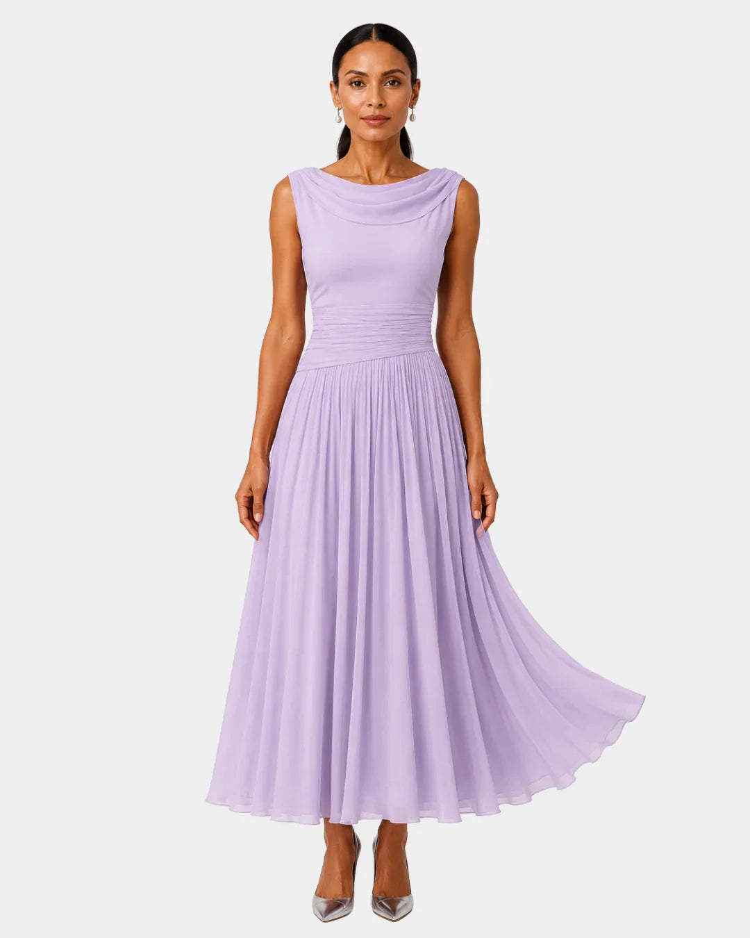 Odelinde | Elegante midi-jurk