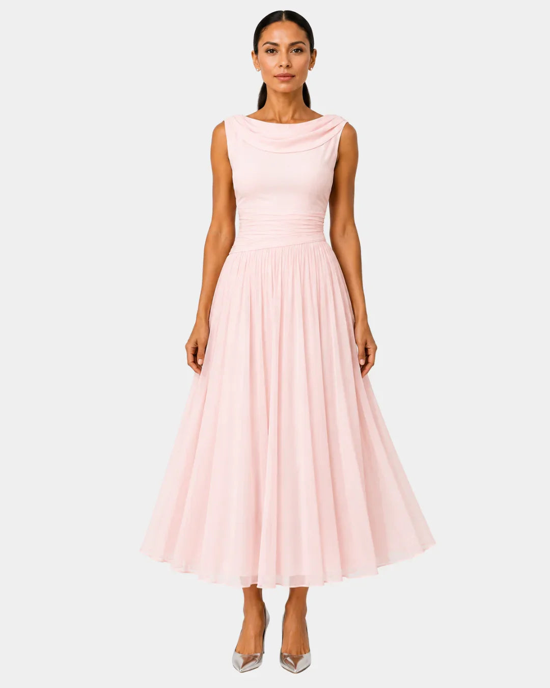 Odelinde | Elegante midi-jurk