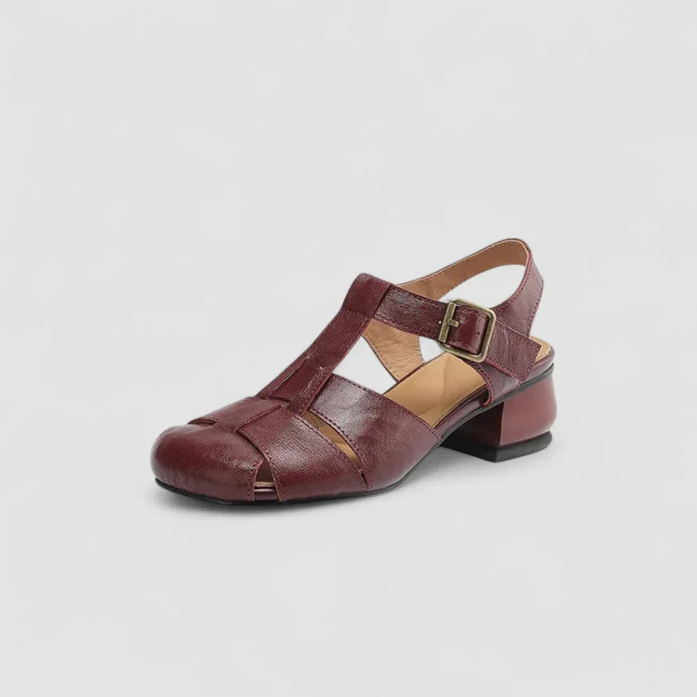 Mathilde | orthopedische Mary Jane-schoenen van leer