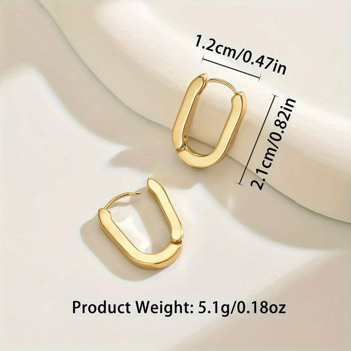 Aura | elegante geometrische oorbellen