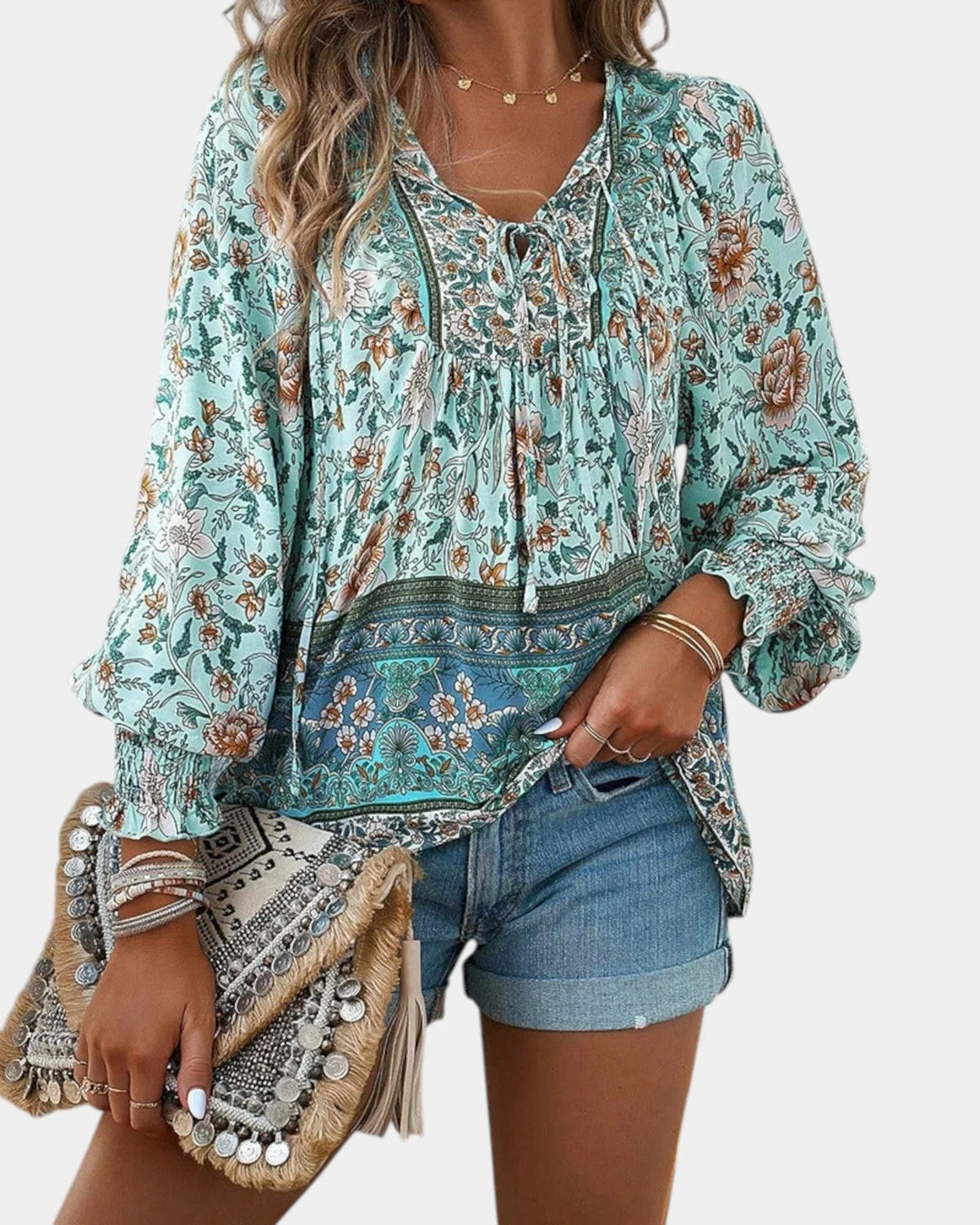 Jany | Bloemrijke blouse
