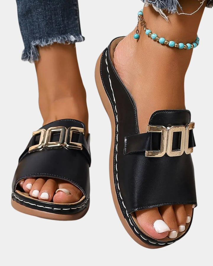 Aéliane | sandalen met gesp