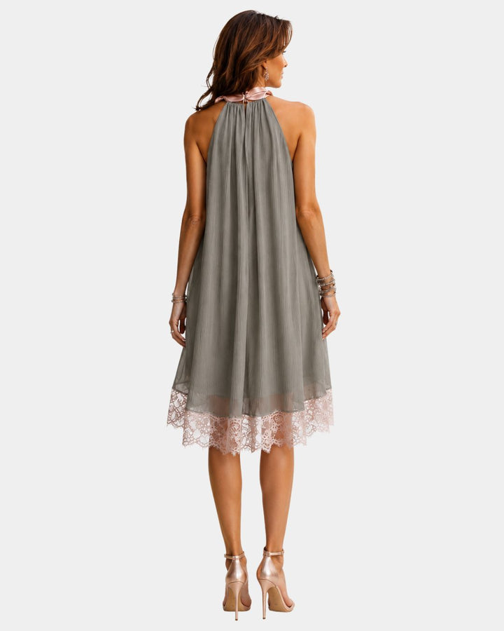 Arsinoée | jurk met nœud elegant