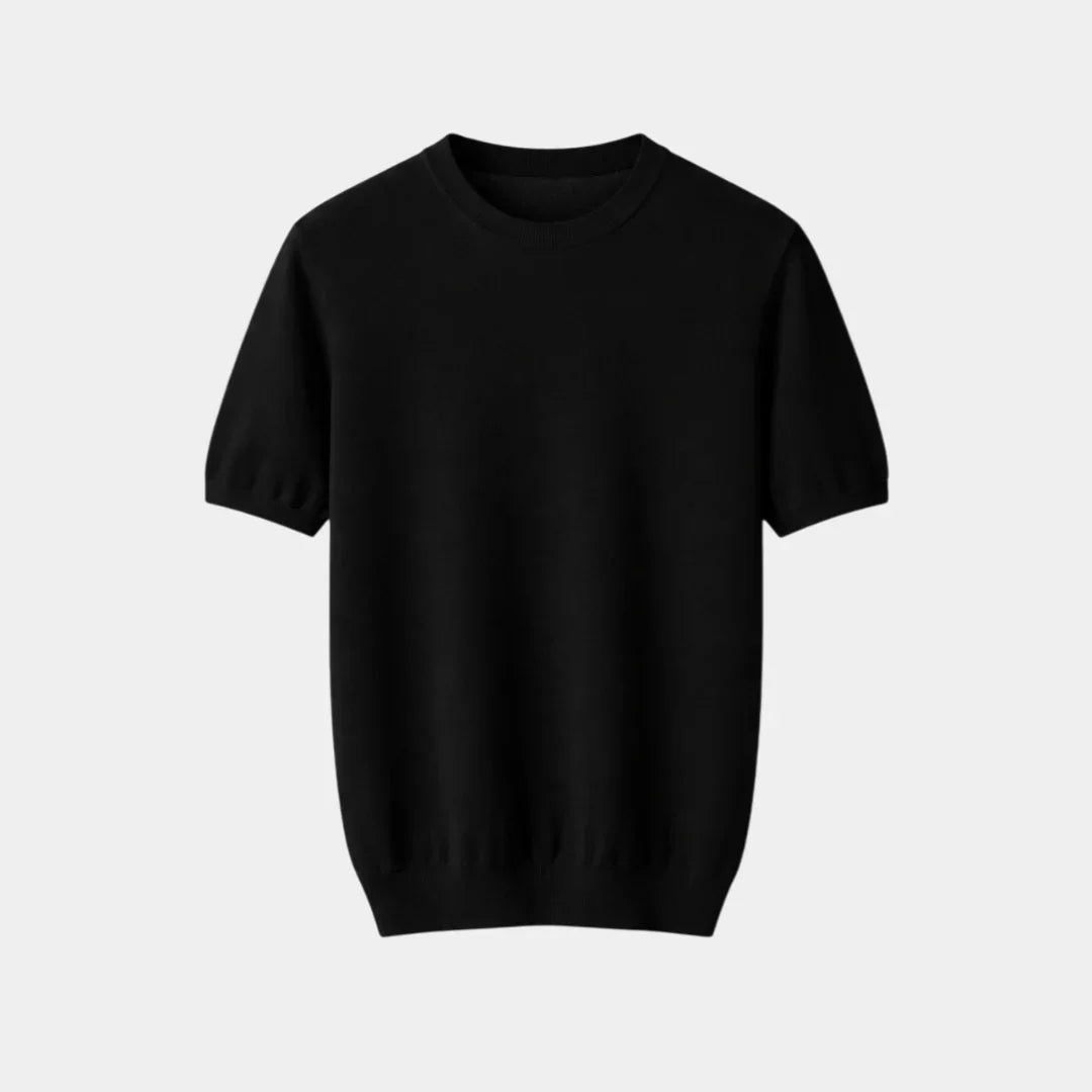 Florian | T-shirt met kasjmierlook