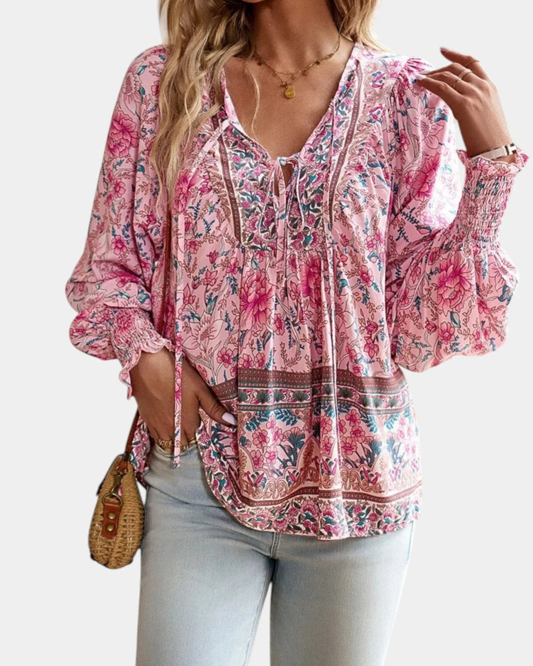 Jany | Bloemrijke blouse