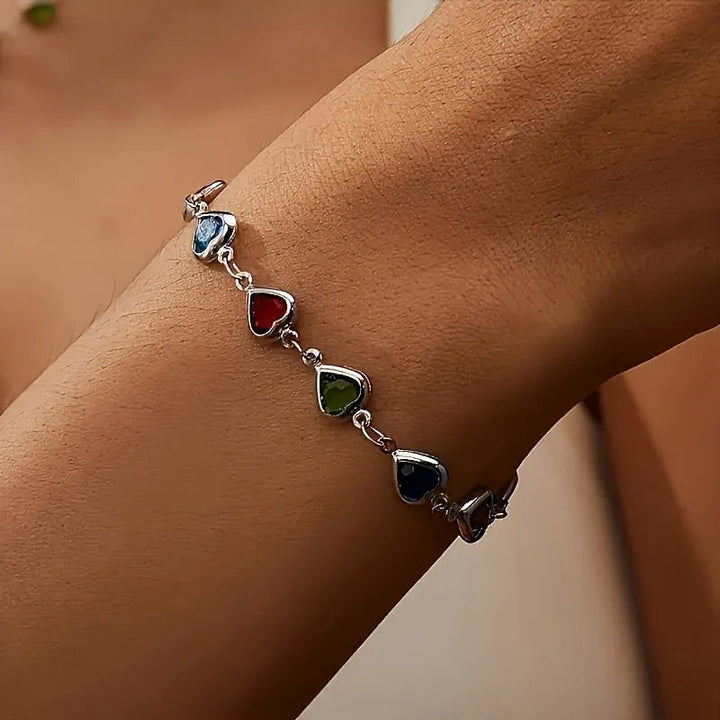 Elle | Unieke hartvormige armband