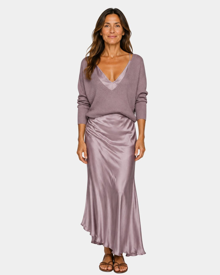 Bérénice | Jurk met blouse-look