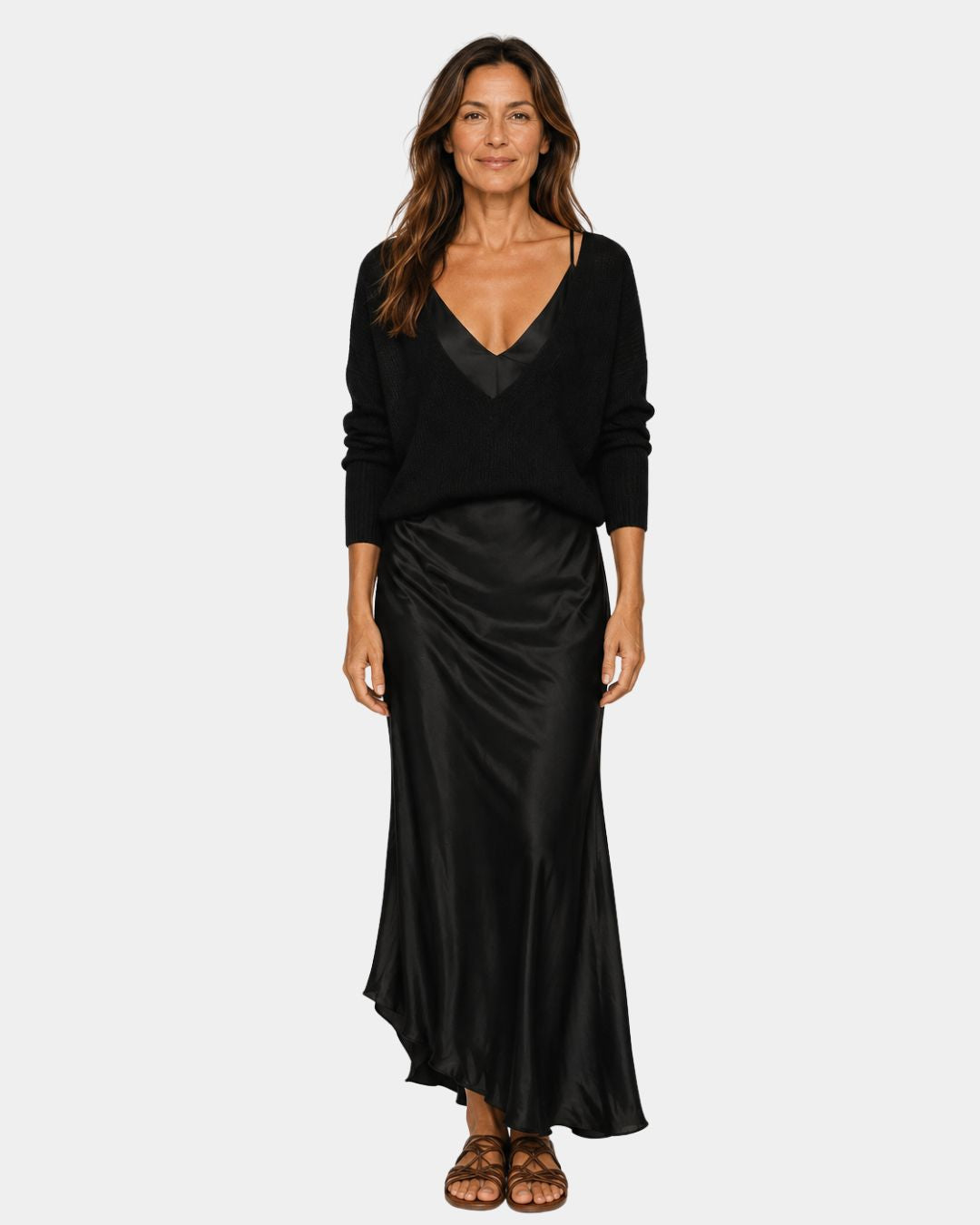 Bérénice | Jurk met blouse-look